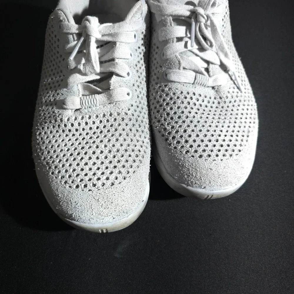 NOBULL Training Shoes Mens 11 White Mesh Athletic Crossfit Gym Sneakers Hybrid